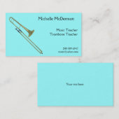 Trombone Visitekaartje (Voorkant / Achterkant)