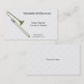 Trombone Visitekaartje (Voorkant / Achterkant)