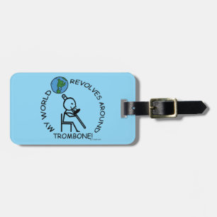 Trombone - Wereld revolt rond Bagagelabel