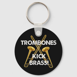 Trombones Kick Brass. Sleutelhanger
