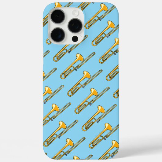 Trombonetekening Case-Mate iPhone Case (Achterkant)