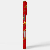 Trombonetekening Case-Mate iPhone Case (Achterkant / Rechts)