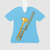 Trombonetekening Ornament (achterkant)