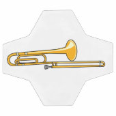 Trombonetekening Voetbal (Enkel)
