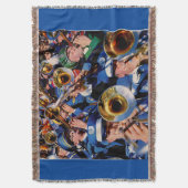 tromboombok AKA band geeks wild Deken (Voorkant Verticaal)