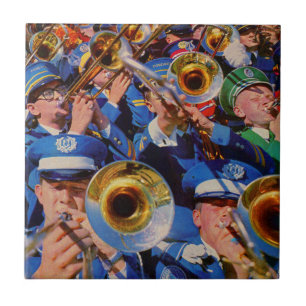 tromboombok AKA band geeks wild Tegeltje