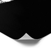 Trommel drummeldrummelschildklier drumsticks poster (Hoek)