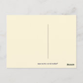 trommel en lint - Briefkaart (Achterkant)