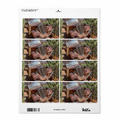 Trommel Etiket (Full Sheet)