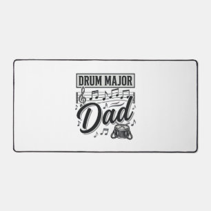 Trommel Majoor Vader Vintage Muzieksjabloon_1 Bureaumat