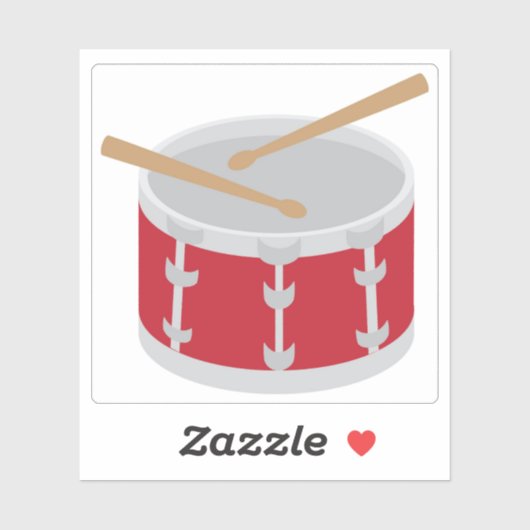 Trommel Sticker (Vel)