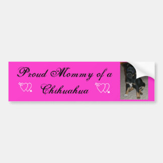 Trommel van een Chihuahua Bumpersticker