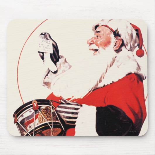 Trommel voor Tommy Muismat (Voorkant)