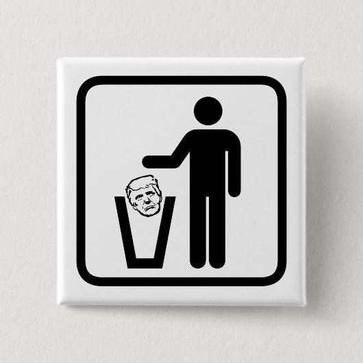 trommelbord vierkante button 5,1 cm (Voorkant)