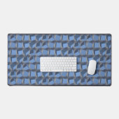 Trommeldozen blauw bureaumat (Keyboard & Muis)