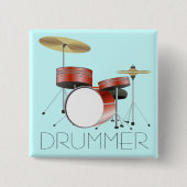 Trommeldrummer Button (Voorkant)