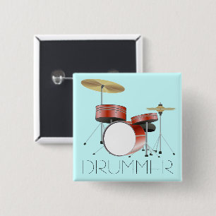 Trommeldrummer Button