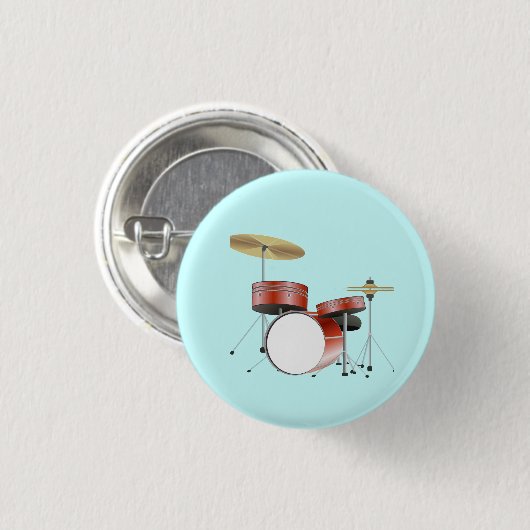 Trommeldrummer Button (Voorkant /achterkant)