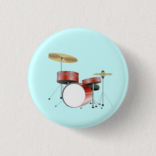 Trommeldrummer Button (Voorkant)
