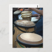 trommels briefkaart (Voorkant / Achterkant)