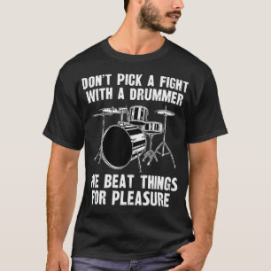 Trommels Grappige Drummer Trommelen Percussionist T-shirt