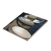 trommels tegeltje (Zijkant)