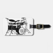 Trommelset Bagagelabel (Voorkant horizontaal)