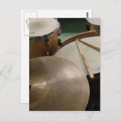 Trommelset Briefkaart (Voorkant / Achterkant)