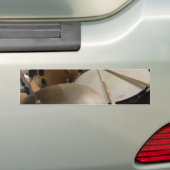 Trommelset Bumpersticker (Op auto)