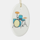 Trommelset Keramisch Ornament (Rechts)