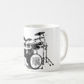 Trommelset Koffiemok (Voorkant rechts)