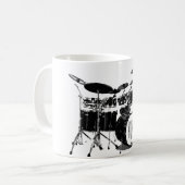 Trommelset Koffiemok (Voorkant links)