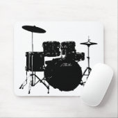 Trommelset Muismat (Met muis)