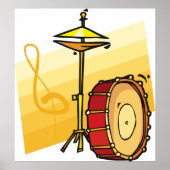 Trommelset Poster (Voorkant)