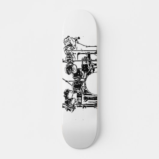 Trommelset Skateboard (Voorkant)