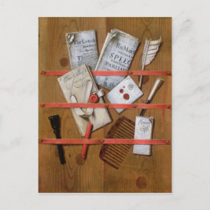 Trompe l'oeil 1702 briefkaart