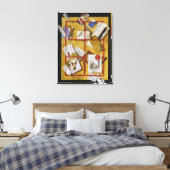 Trompe l'Oeil Canvas Afdruk (Insitu (Slaapkamer))