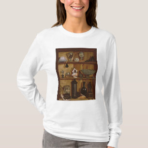 Trompe l'Oeil met een beeldje van Hercules T-shirt