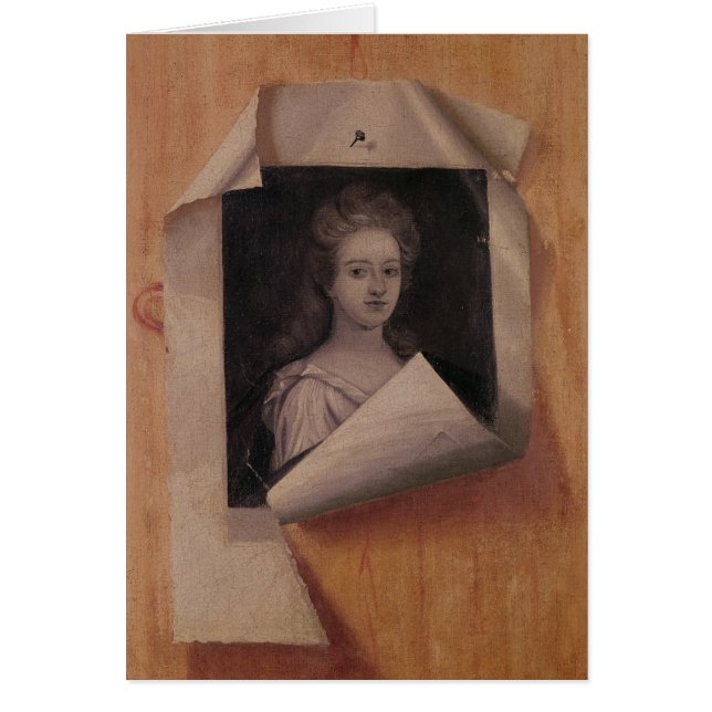 Trompe l'Oeil Portrait of a Lady (Voorkant)