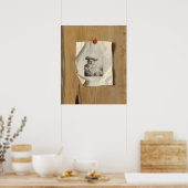 Trompe l'Oeil - Poster d'Art Néerlandais (Cuisine)
