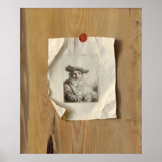 Trompe l'Oeil - Poster d'Art Néerlandais (Devant)