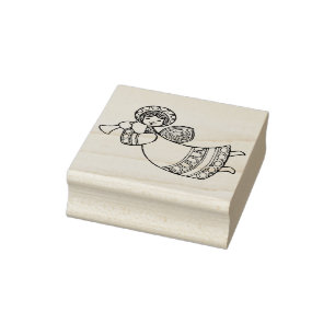 Trompet Angel Art Stempel