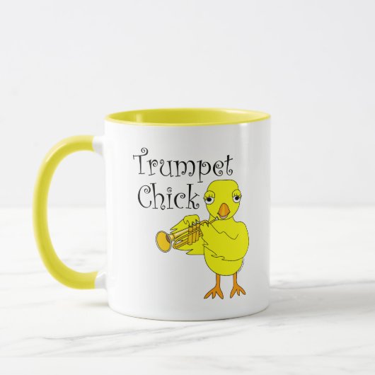 Trompet Chick Tekst Mok (Links)