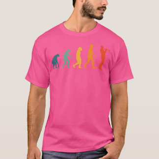Trompet Evolutie Retro Trompettist Trompetten T-shirt