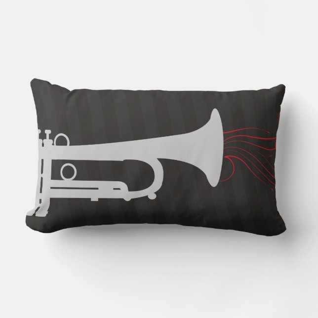 trompet klinkt zoet kussen (Voorkant)