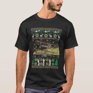 Trompet Lelijke Kerst Vakantie Band Geek T-shirt