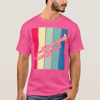 Trompet Marching Band Instrument muziekleraar Jaz T-shirt