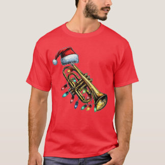 Trompet muziekinstrument cadeau t-shirt
