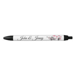 Trompet Muzikant Custom Wedding Favoriet Gift Zwarte Inkt Pen