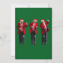 Trompet Santa Hoed Dans Kerst Groen